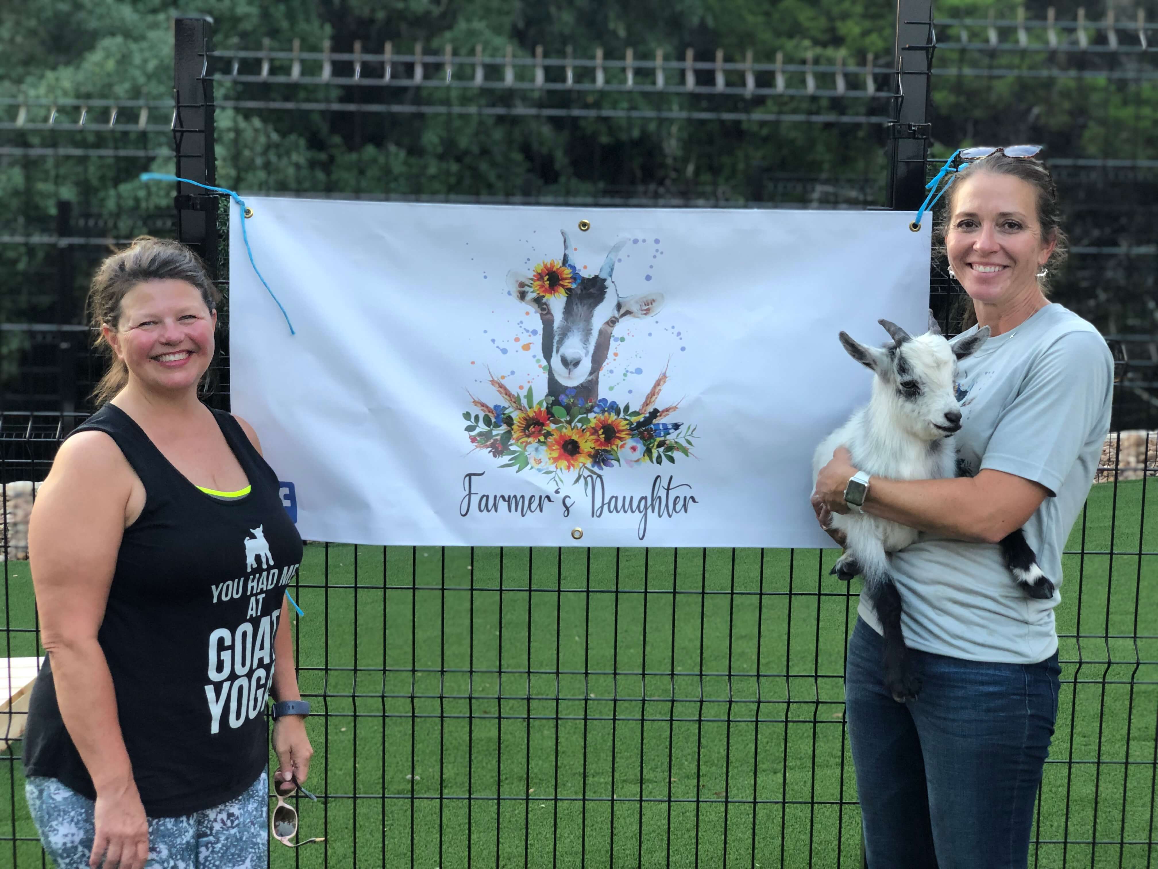 Goat Yoga Event