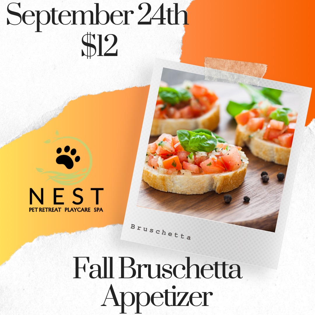  Fall Bruschetta Appetizer at NEST