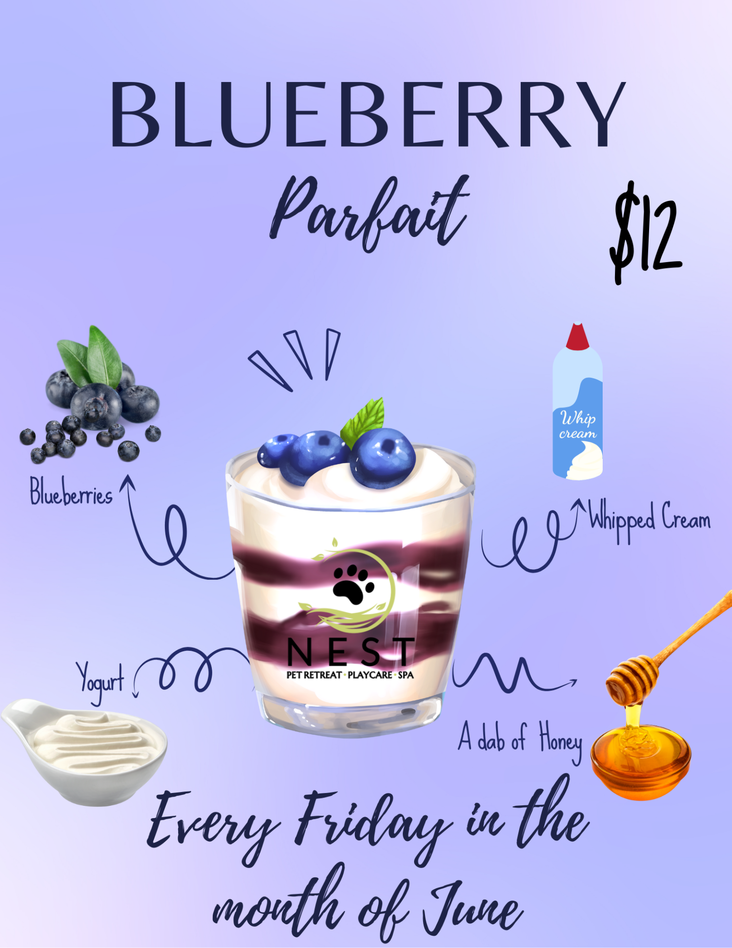 Blueberry Parfaits