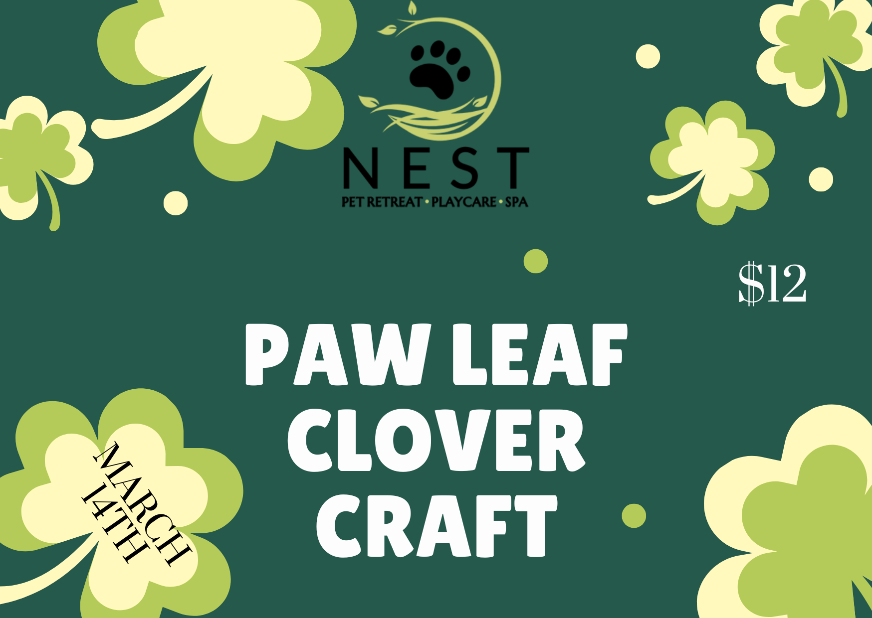 Clover Craft Flyer