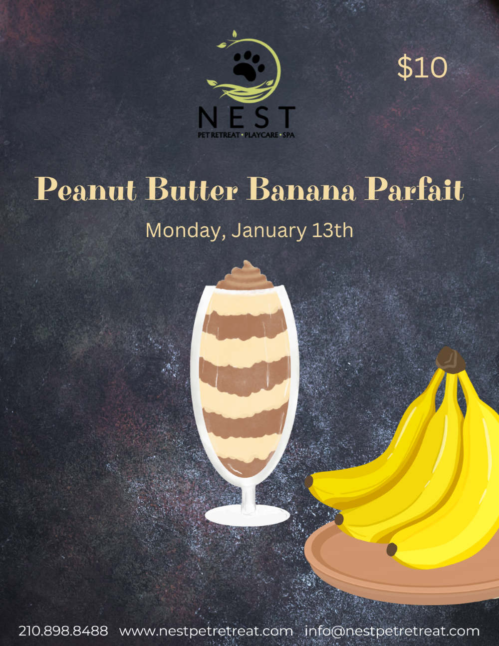 PB and Banana Parfait