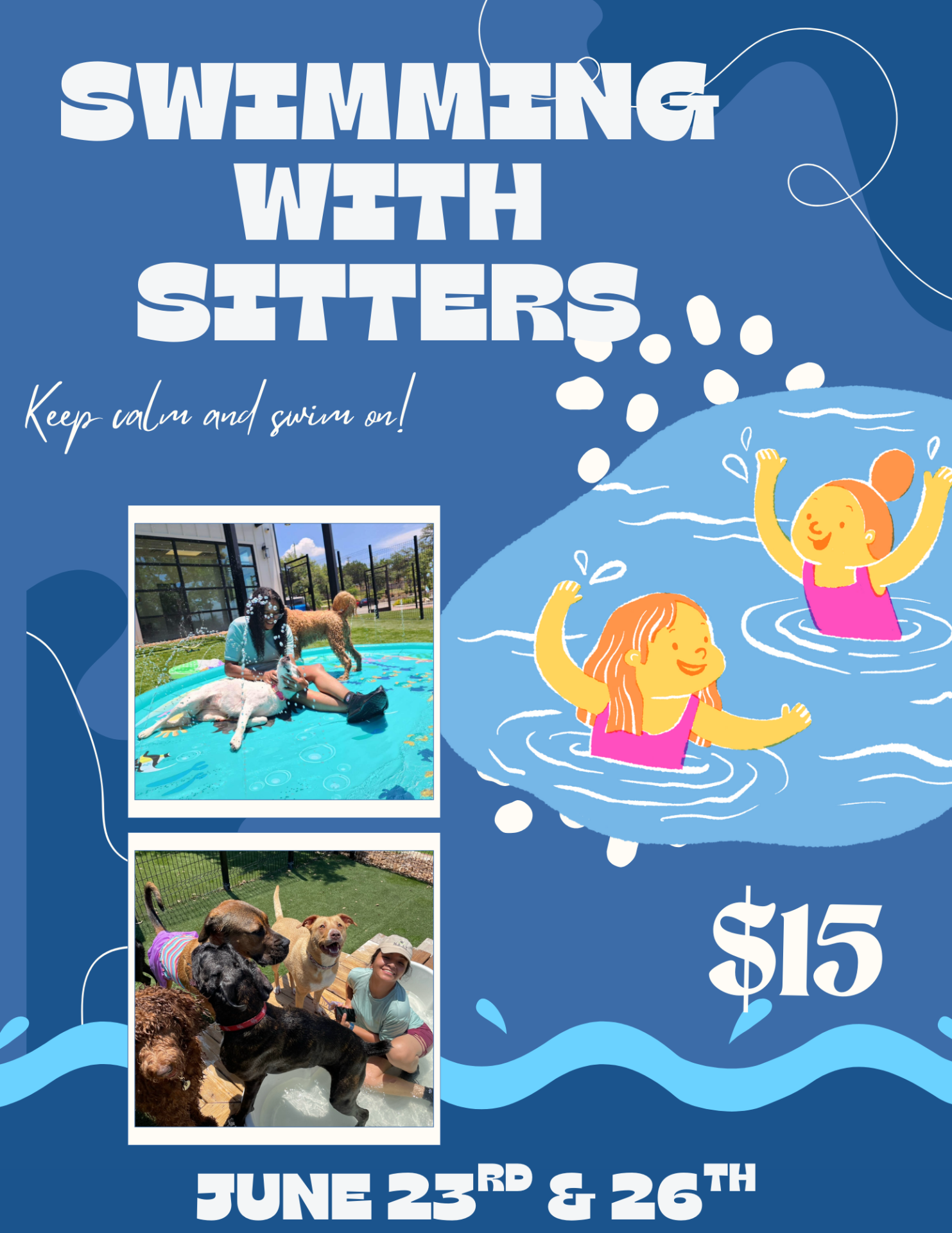 Swimming with Sitters