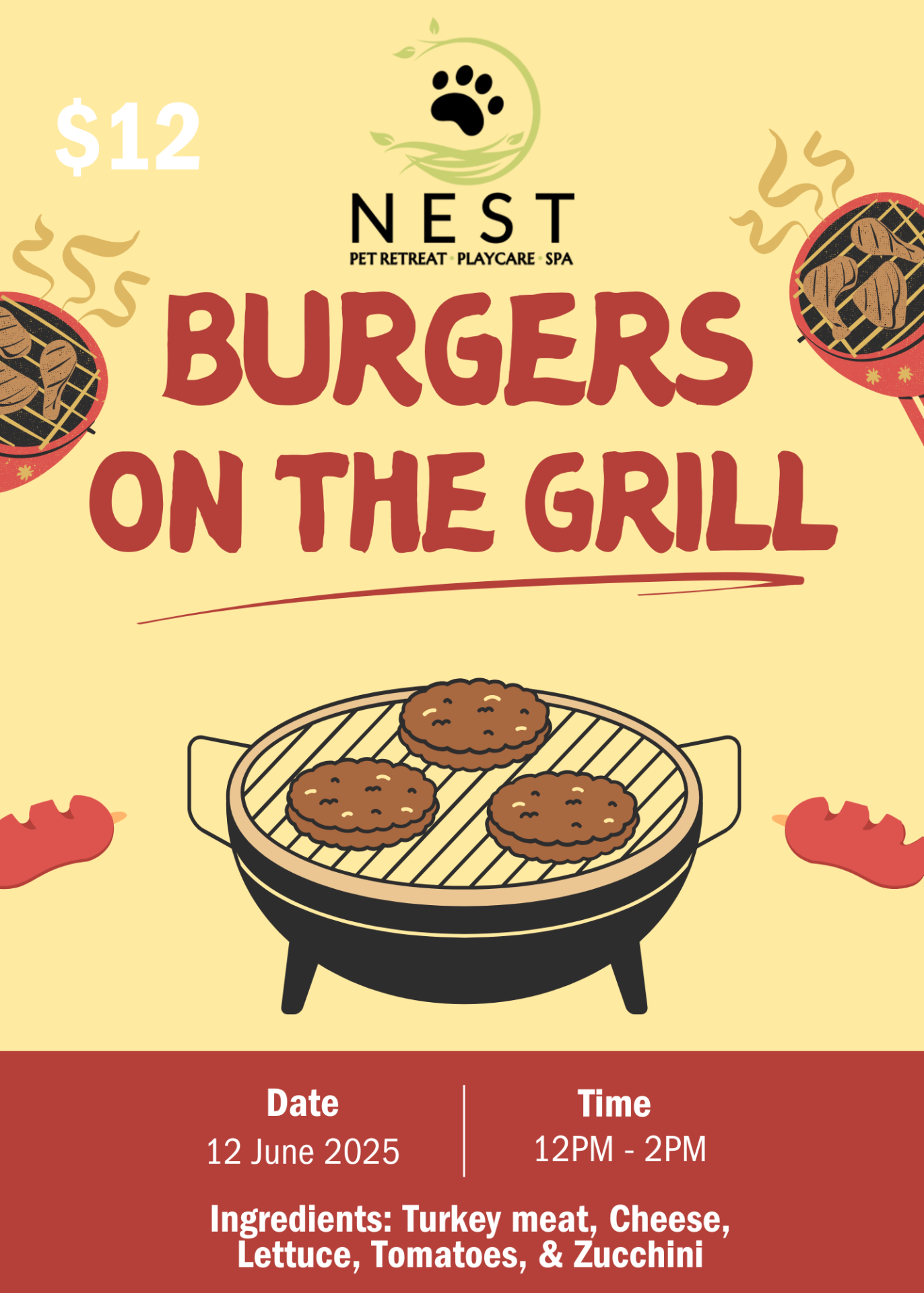 Burgers on the Grill